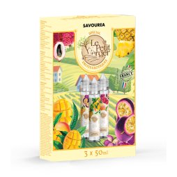 Spécial Pack Fruits Exotiques 0mg 50ml (3pcs) - Le Petit Verger by Savourea