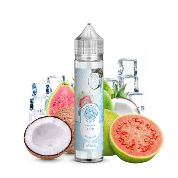 Goyave Coco Frais 0mg 50ml - Le Petit Verger by Savourea