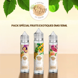 Spécial Fruits Exotiques 0mg 50ml (3pcs) - Le Petit Verger by Savourea