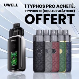1 Typhos Pro purchased, 1 Typhos SE (Random) Free - Uwell [Offer]