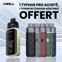 1 Typhos Pro purchased, 1 Typhos SE (Random) Free - Uwell [Offer]