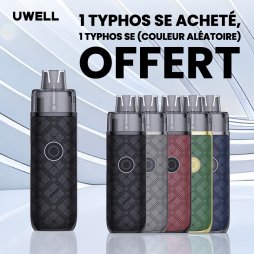 1 Typhos SE acheté, 1 Typhos SE (Aléatoire) offert - Uwell [Offre]