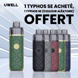 1 Typhos SE achetés, 1 Typhos SE (Aléatoire) offert - Uwell [Offre]
