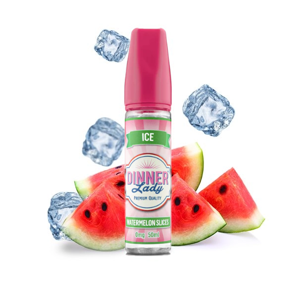 Watermelon Slices Ice 0mg 50ml - Tuck Shop by Dinner Lady
