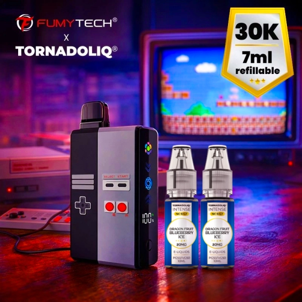Klip's 30k 2200mAh 7ml / 2% - Fumytech x Tornadoliq