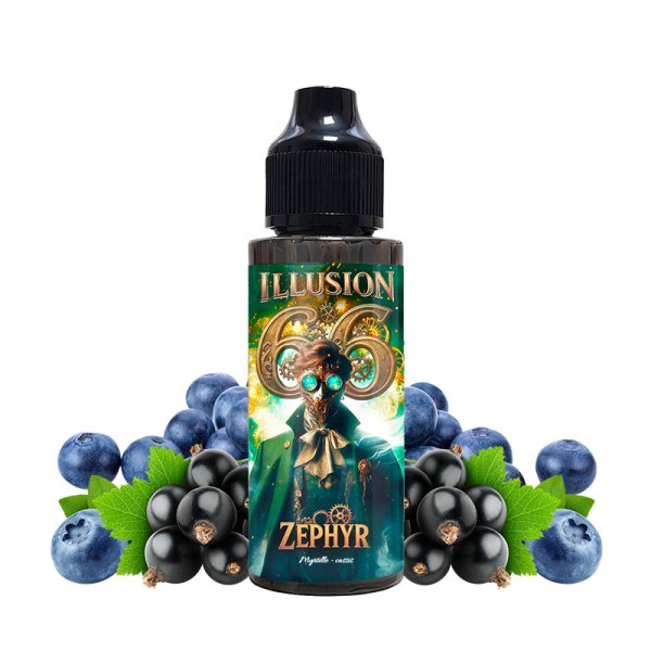 Zephyr 0mg 100ml - Illusion 66 by Juice 66
