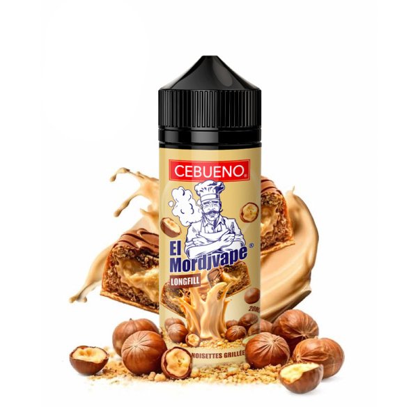 Long Fill (Concentrated Aroma) El Mordjvape 0mg 20/120ml - Cebueno