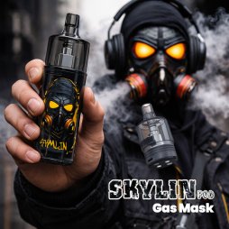 Pod Tornado Skylin Remplissable Vide Lion Leather Orange - Gobar