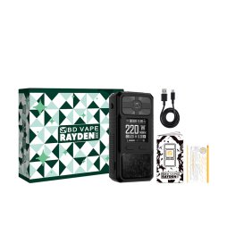 Mod Rayden 220 Full Black - BD Vape