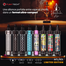 E-Chicha Portable Hookah Air Mini 3ml 1500mAh Limited Edition - Fumytech