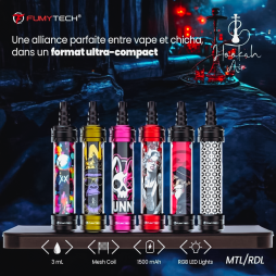 Portable E-Shisha Hookah Air Mini 3ml 1500mAh - Fumytech