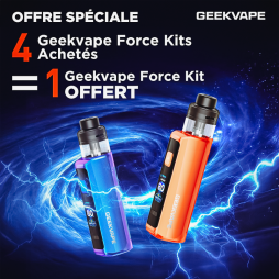 [Offre] 4 Packs Pod Force Achetés, 1 Pack Pod Force Offert - Geekvape