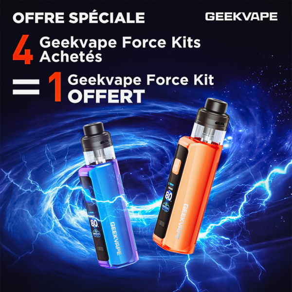 4 Force Pod Kits Purchased, 1 Force Pod Kit Free - Geekvape [Offer]
