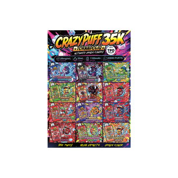 [PLV] Flavors Menu Crazy Puff - Tornadoliq