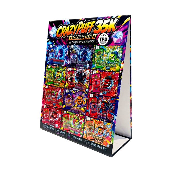 [PLV] Poster A3 Crazy Puff - Tornadoliq