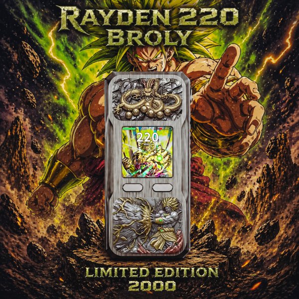 Mod Rayden 220 Broly Limited Edition 2000pcs - BD Vape