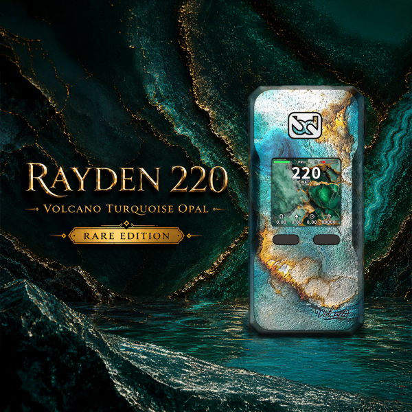 Mod Rayden 220 Volcano Turquoise Opal Rare Edition - BD Vape