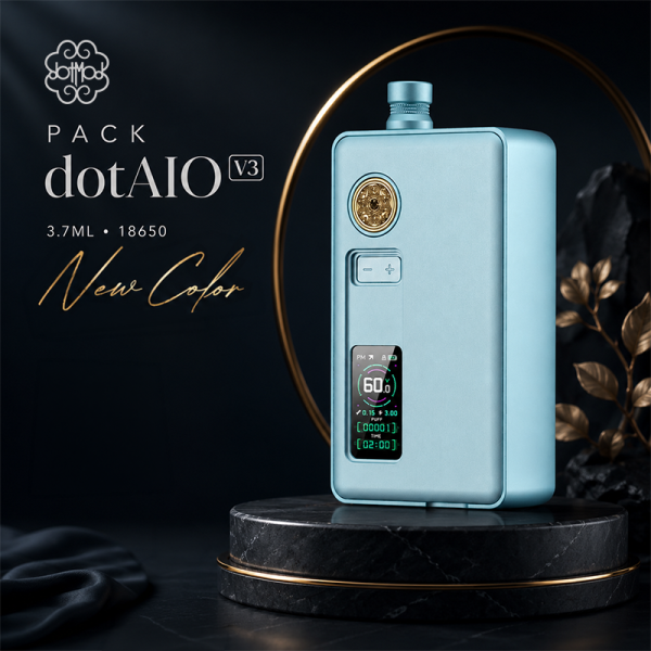 Pack dotAIO V3 3.7ml 18650 New Color - Dotmod