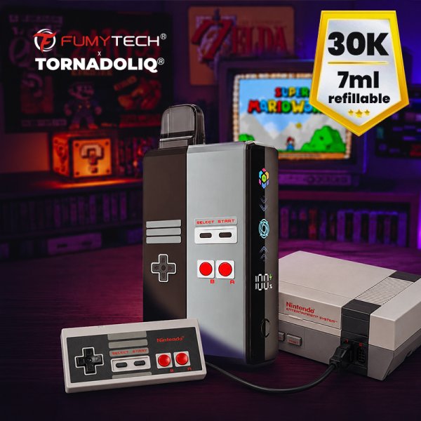 Klip's 30k 2200mAh 7ml / 2% - Fumytech x Tornadoliq