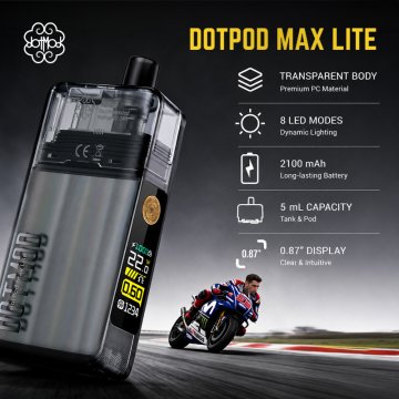 Pack DotPod Max Lite 5ml 2100mAh - Dotmod