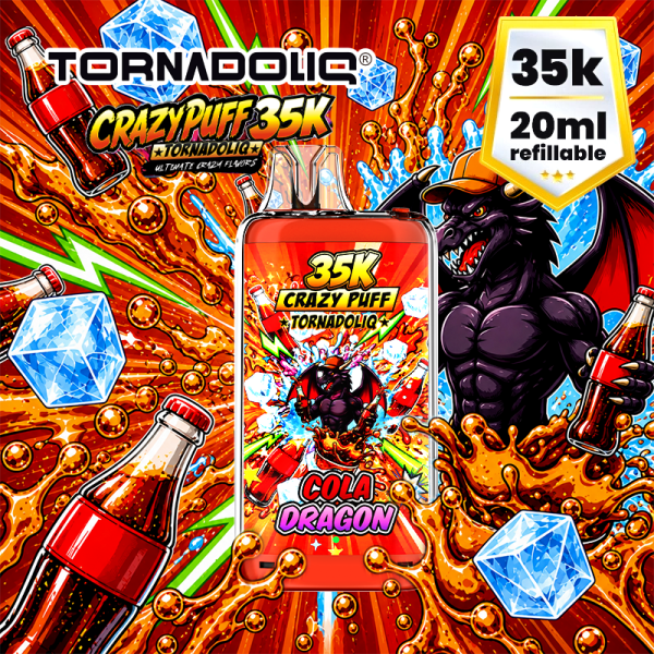 Crazy Puff 35K 1100mAh 20ml / 2% - Gobar