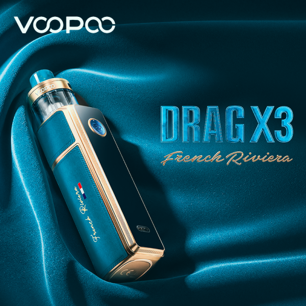 Pack Pod Drag X3 PnP X 5ml French Riviera - Voopoo