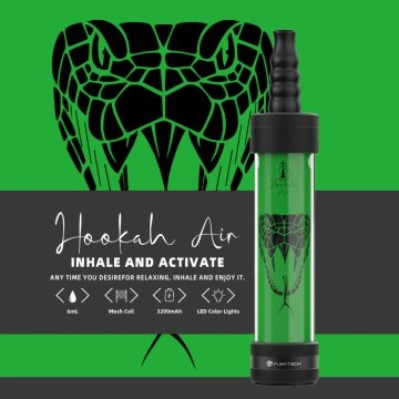E-Chicha Portable Hookah Air 6ml 3200mAh New Colors - Fumytech