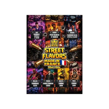 [PLV] Poster - Street Flavors by Tribal Force