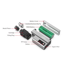 Pack Pod San Dynasty Pro 2ml 16500 - Gerobak Vape x  Orca Vape