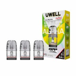 Cartridges GPP ALPHA 0.4/0.6/0.9Ω 3ml (3pcs) - Uwell