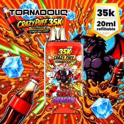 Crazy Puff 35K 1100mAh 20ml / 2% - Gobar