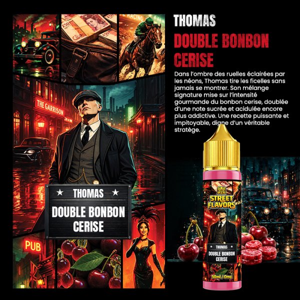 Thomas 0mg 50ml - Street Flavors by Tribal Force