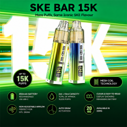 SKE Bar 15k 850mAh 2+10ml / 2% - SKE