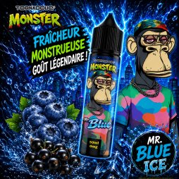 Mr Blue (Blueberry Blackcurrant) 0mg 50ml - Monster by Tornadoliq