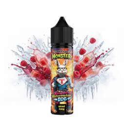 Raspberry Watermelon Ice 0mg 50ml - Monster by Tornadoliq