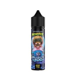 Blueberry Ice 0mg 50ml - Monster by Tornadoliq