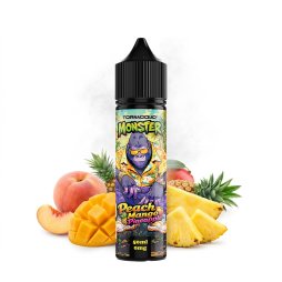 Peach Mango Pineapple 0mg 50ml - Monster by Tornadoliq