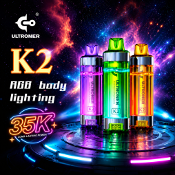K2 35K + 2 E-liquides 800mAh 2+10ml / 2% - Ultroner