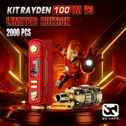 Pack Rayden 100 V3.0 IM Limited Edition - BD Vape