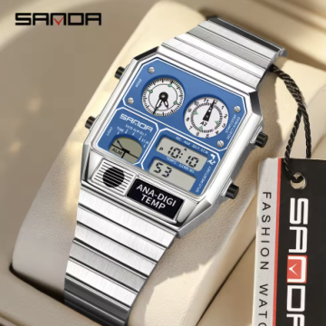 [FID] Retro analog-digital watch
