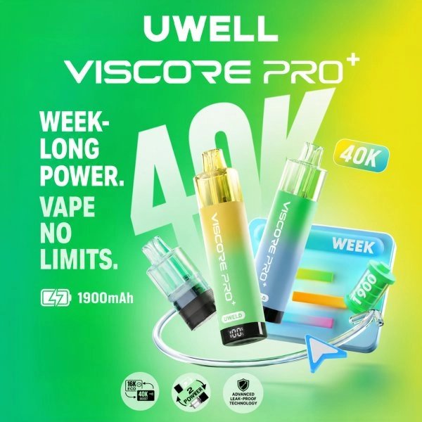 Viscore Pro+ 40K 1900mAh 24ml / 2% - Uwell