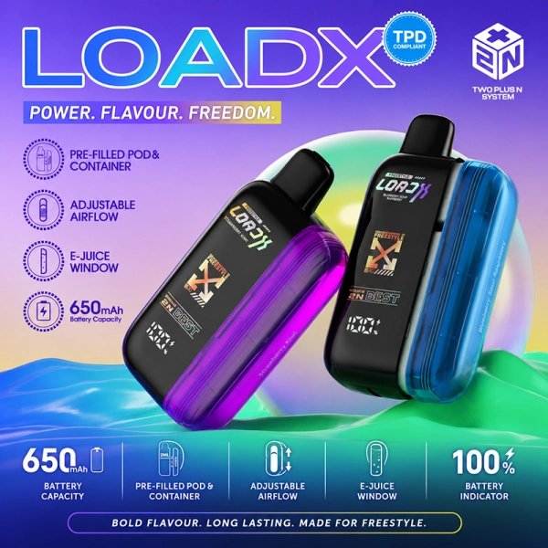 [Sample] Kit LOADX 6k 650mAh 2+10ml / 2% - Freeton