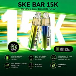 [Sample] SKE Bar 15k 850mAh 2+10ml / 2% - SKE