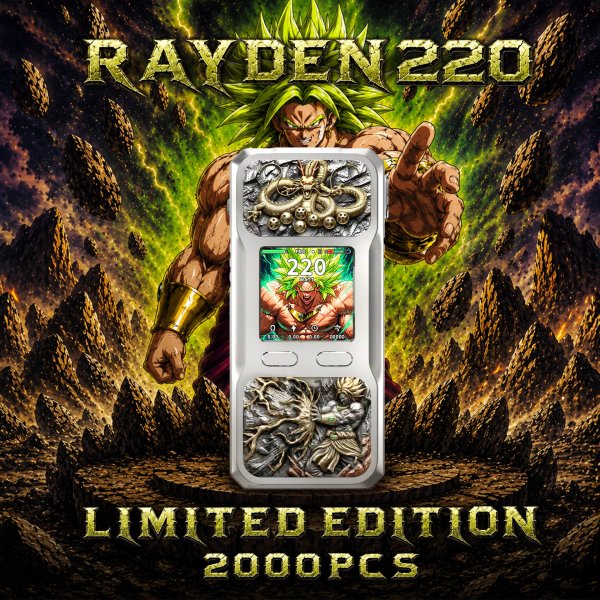 Mod Rayden 220 Broly Limited Edition - BD Vape