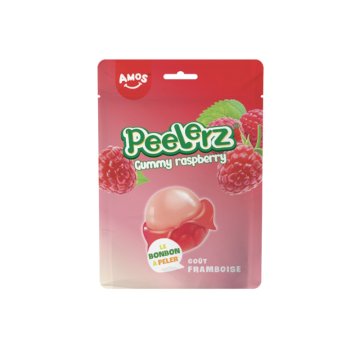 Bonbons Peelerz Framboise 120g - Amos