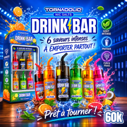 Drink Bar 60K 800mAh 25ml / 2% - Tornadoliq