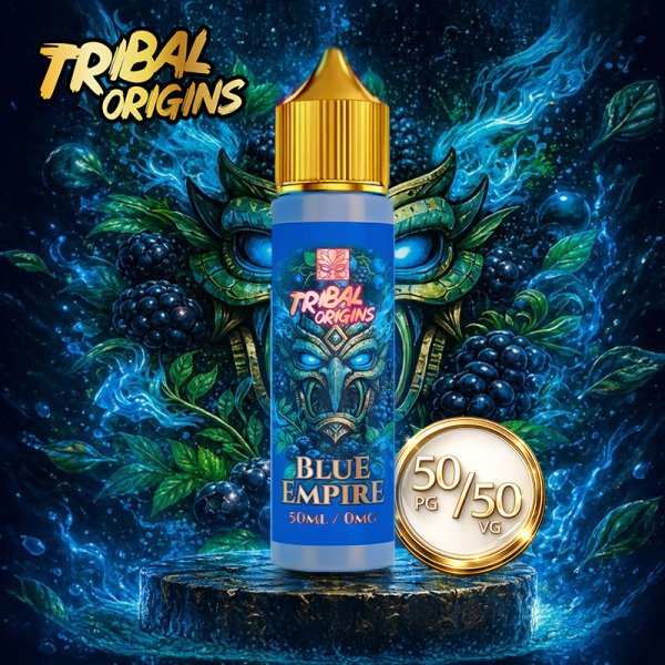 Blue Empire 0mg 50ml - Origins by Tribal Force
