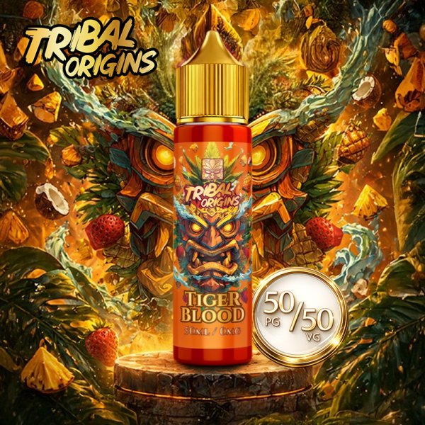 Tiger Blood 0mg 50ml - Origins by Tribal Force