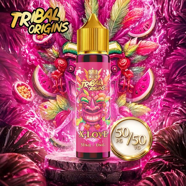 X-Love 0mg 50ml - Origins by Tribal Force