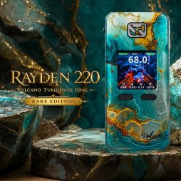 Mod Rayden 220 Volcano Turquoise Opal Rare Edition - BD Vape